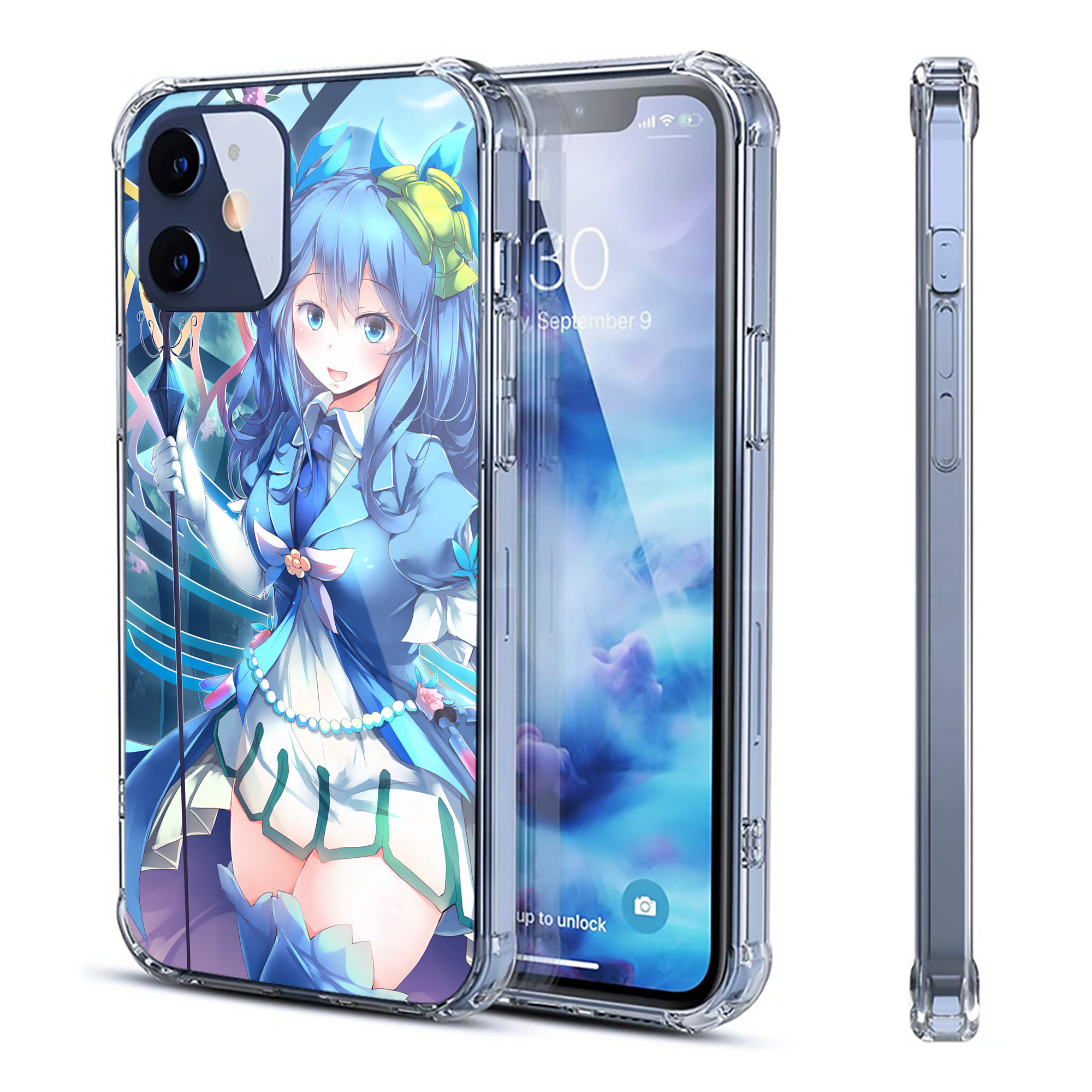 （画像用） 遊☆戯☆王 Yu-Gi-Oh! 【iPhone 12シリーズ対応】透明スマホケース（クリアソフトケース）